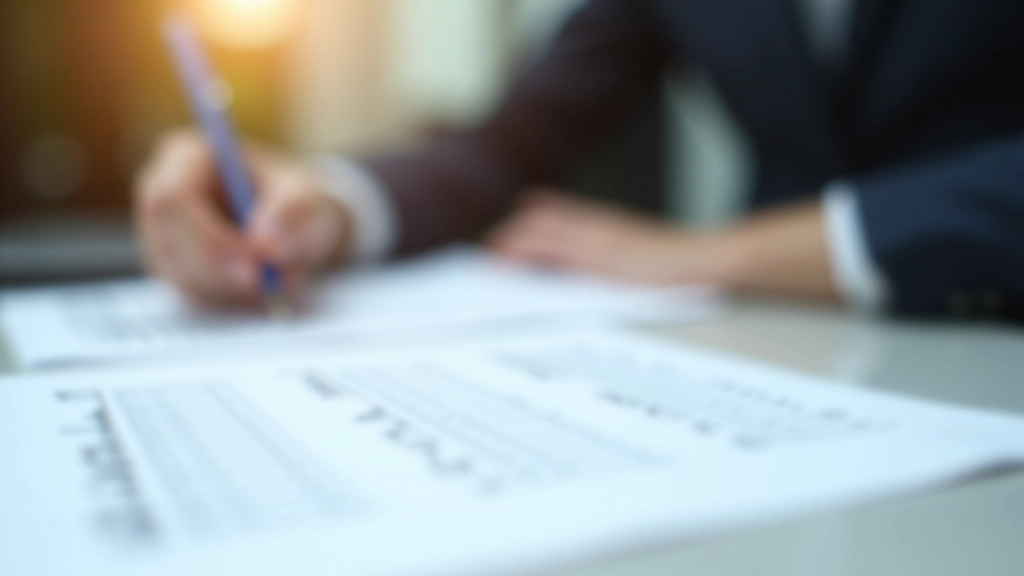 Financial planning documents and budgeting notes